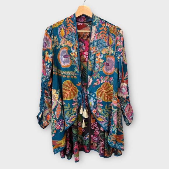 Johnny Was Lapham Ryder Reversible Coat Size Small - Picture 15 of 16